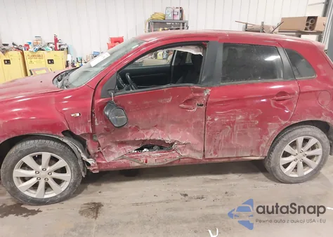 2014 Mitsubishi Outlander Sport Es z USA, uszkodzony, nr VIN 4A4AR3AUXEE026380